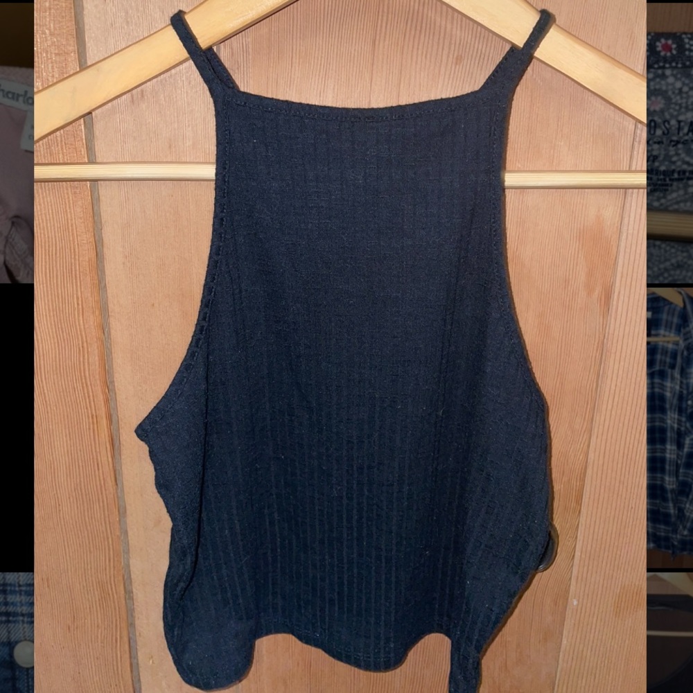 Halter style crop top